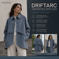 Mavikov™ Driftcac Convertible Shirt-Coat
