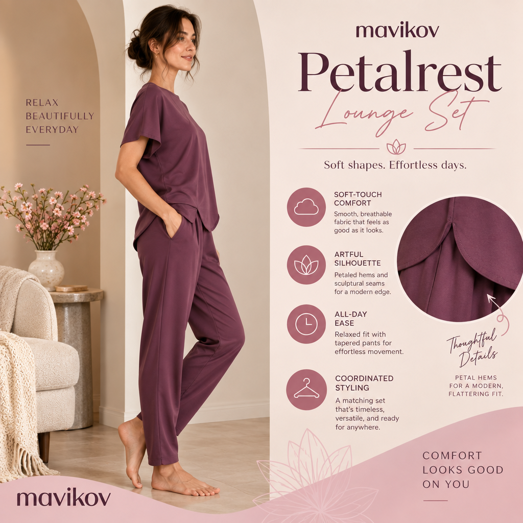 Mavikov™ Petalrest Relaxed Lounge Set