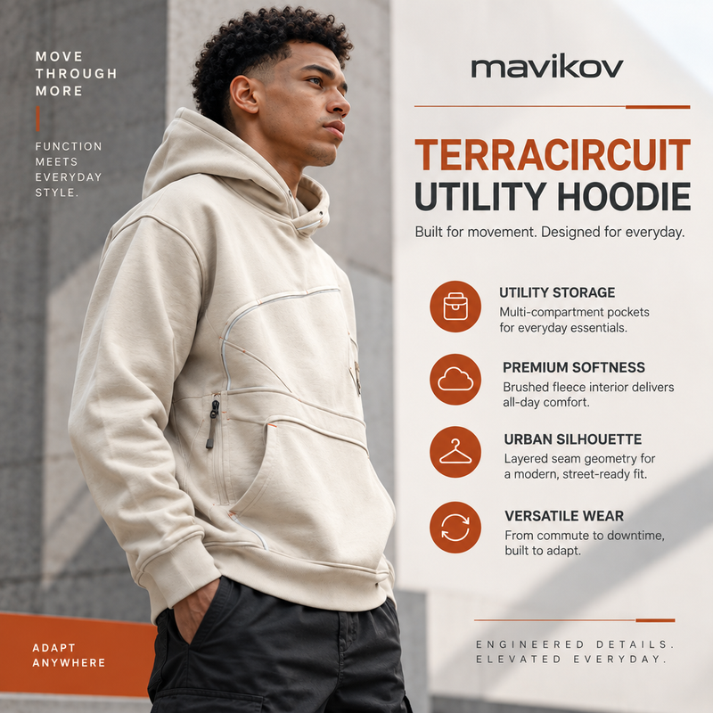 Mavikov™ Terracircuit Utility Hoodie
