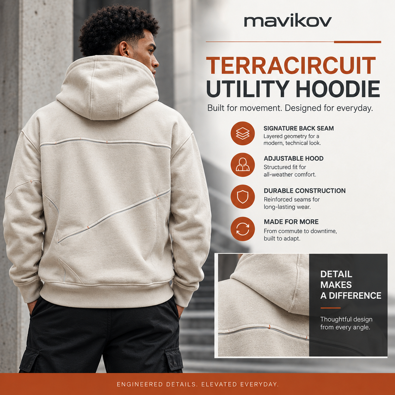 Mavikov™ Terracircuit Utility Hoodie